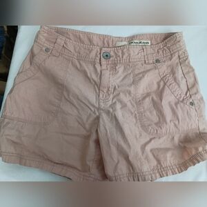 2/$30 DKNY Women's Butterly Pastel Pink Booty Shorts (#696)
